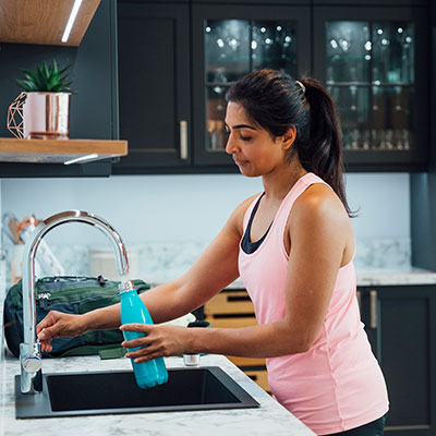 Preview image for article: Have New Year Fitness Goals? Start with Water.